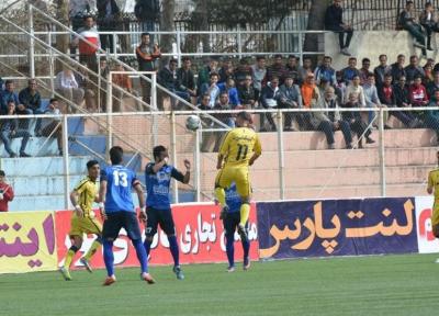 لیگ دسته اول فوتبال، شکست سنگین فجرسپاسی و پیروزی خوشه طلایی در جدال تازه واردها