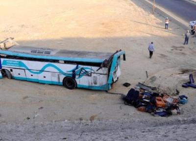 19 کشته در تصادف اتوبوسی در مصر